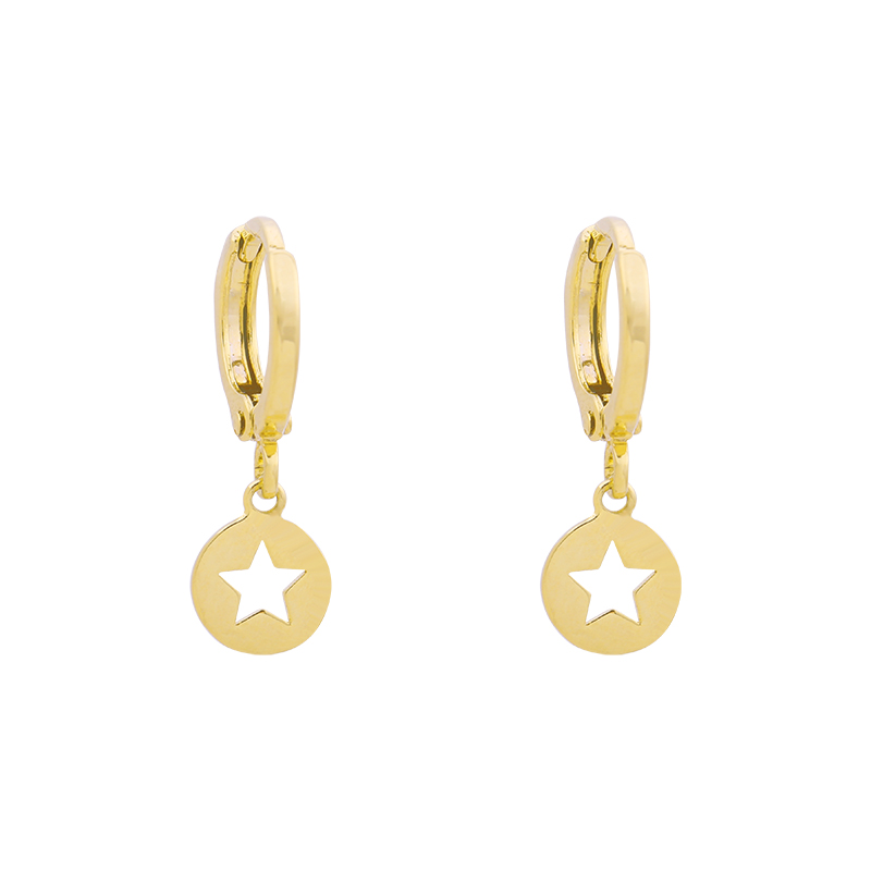 earring star round