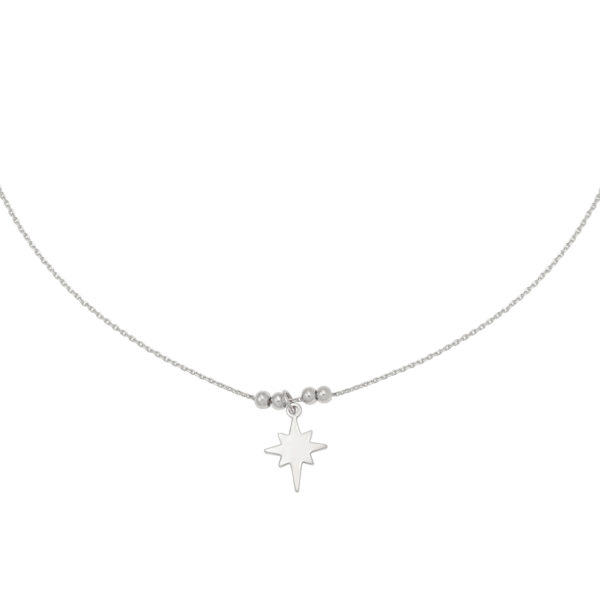 NECKLACE RISING STAR SILVER