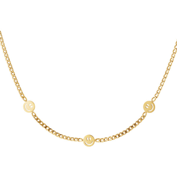 SMILE NECKLACE GOLD